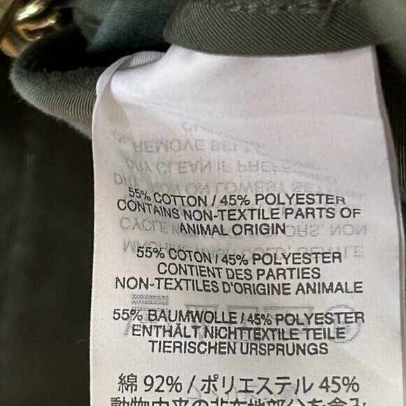 J. Crew assymetrical trench coat 8 belted Steampunk Classic Minimalist Academia - Picture 11 of 16